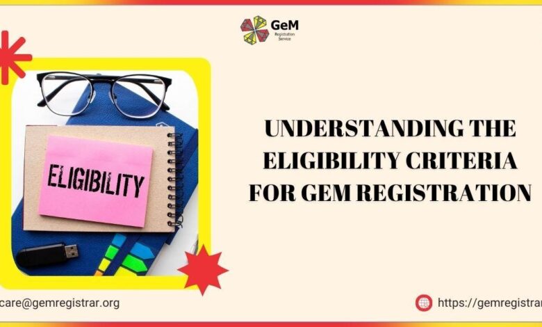 GeM Registration