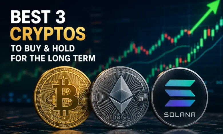 Best 3 Cryptos to Buy and Hold for the Long Term