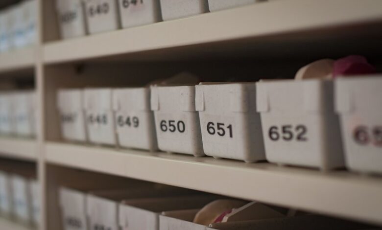 number registry archives queried